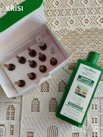 Комплект против косопад-10 ампули и шампоан 250мл, снимка 3 - Хранителни добавки - 49799671