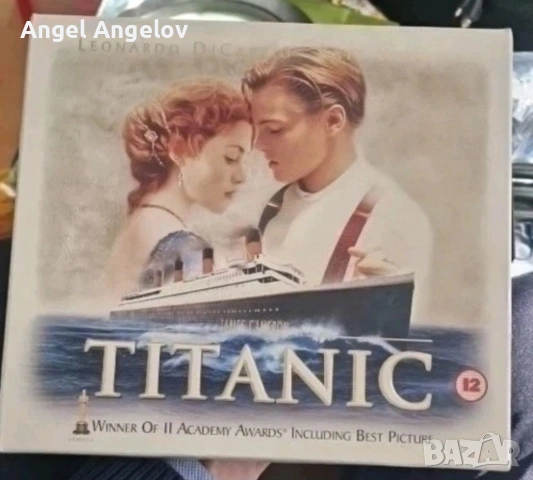 Titanic Collectors Box Edition VHS Set with Postcards And 35mm Film