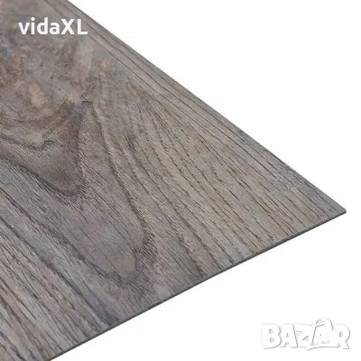 vidaXL Самозалепващи подови дъски, 5,11 м², PVC, светлокафяви(SKU:146240), снимка 5 - Други - 48508888