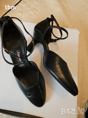 Diamant dance art обувки за салса, естествена кожа, размер 5.5, снимка 2 - Дамски обувки на ток - 48432726