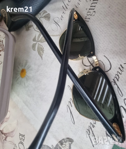 слънчеви очила Ray-Ban Clubmaster, снимка 7 - Слънчеви и диоптрични очила - 52574730