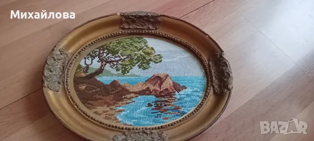 Гоблен "Скаличката" от Вилер , снимка 4 - Гоблени - 50427198