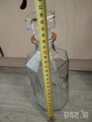 стара гарафа за алкохол, снимка 2 - Колекции - 41084695