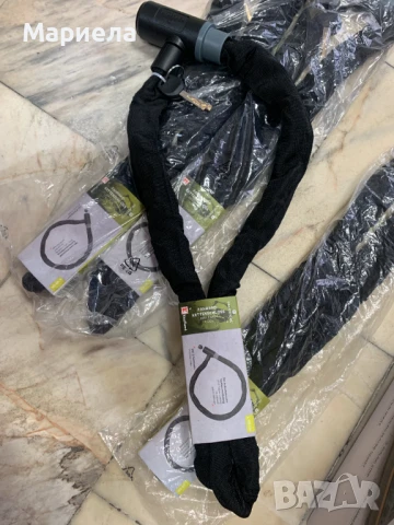 Верига за заключване на велосипед 120см., снимка 2 - Аксесоари за велосипеди - 50778508