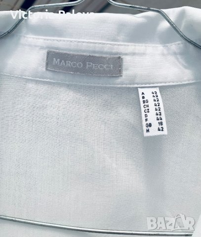 Бяла риза MARCO PECCI, снимка 3 - Ризи - 41616191