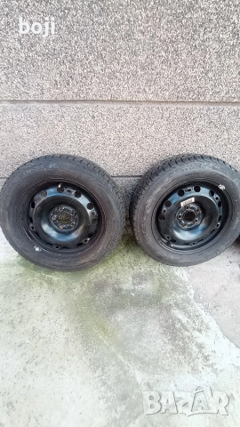 зимни гуми с джанти за Шкода Фабия след 2008 г., снимка 3 - Гуми и джанти - 52974024
