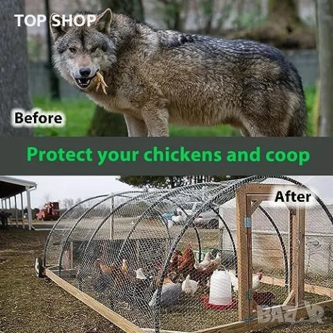 Нови 2 броя устройство за прогонване на животни със слънчев панел и LED светлини, снимка 3 - Други стоки за дома - 49567180