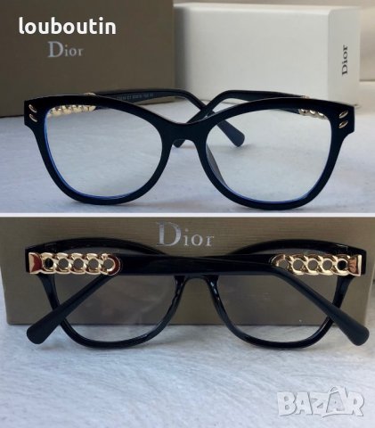 Dior диоптрични рамки.прозрачни слънчеви,очила за компютър