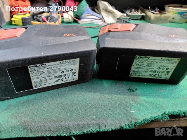 батерий HILTI 36 V, снимка 5 - Други инструменти - 53449513