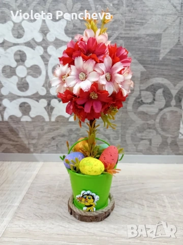 Великденско дръвче, снимка 2 - Декорация за дома - 53775975