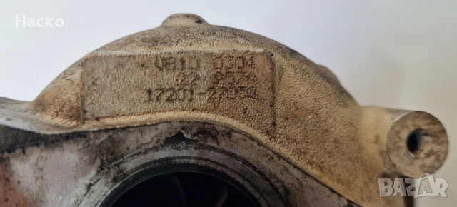 Турбо Турбина Тойота Корола Е12 2.0 D4D Toyota Corolla E12 2.0 D4D 2001-2007г 17201-27050, снимка 4 - Части - 52430673