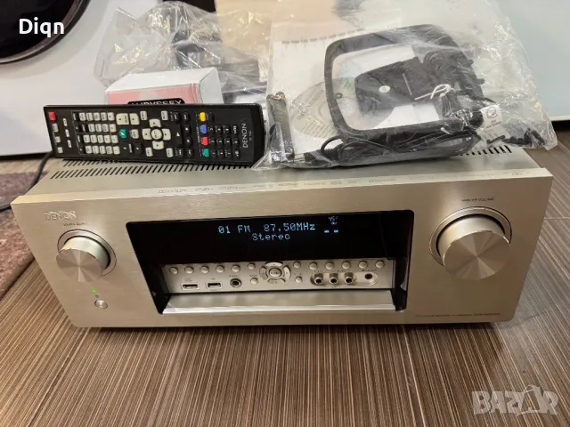 Denon AVR-X4100 пълен комплект , снимка 10 - Ресийвъри, усилватели, смесителни пултове - 48325840