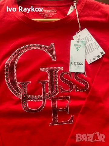 Тениска , дълаг ръкав , GUESS ,нова ,оригинална , снимка 3 - Блузи с дълъг ръкав и пуловери - 49155530