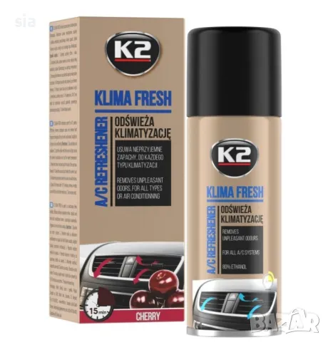 Спрей освежител за климатик за автомобил, 150ml, снимка 3 - Аксесоари и консумативи - 42533628