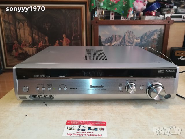 PANASONIC SA-XR57 HDMI RECEIVER-ВНОС SWISS 0302221811, снимка 6 - Ресийвъри, усилватели, смесителни пултове - 35662790