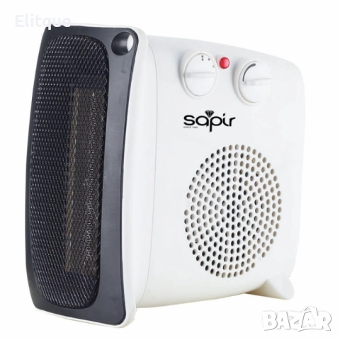 Вентилаторна печка, 3 степени на отопление,Терморегулатор,2000W, снимка 2 - Друга електроника - 52832164