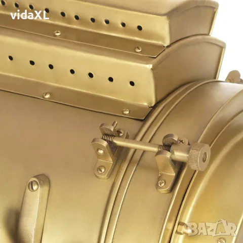 vidaXL Подова лампа тринога, масивно мангово дърво, 193 см, снимка 5 - Лампиони - 56146527