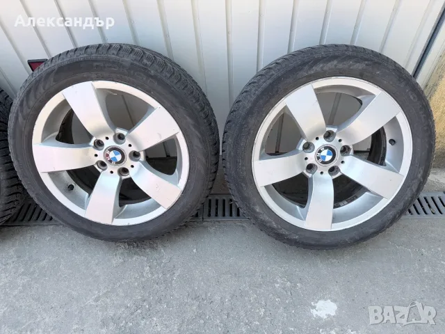 Оригинални BMW Style 122 17" със зимни гуми Nokian – E60/E61 xDrive, снимка 4 - Гуми и джанти - 55706698