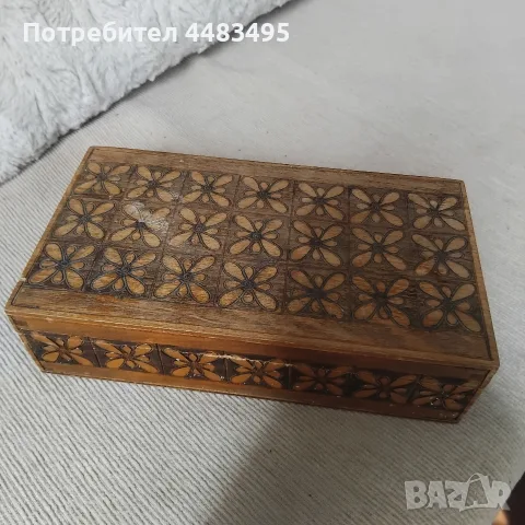 Дървени кутии от едно време , снимка 2 - Декорация за дома - 55905977