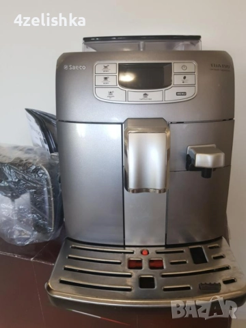Saeco Intelia silver capuucinno - внос от Германия, снимка 3 - Кафемашини - 52092267