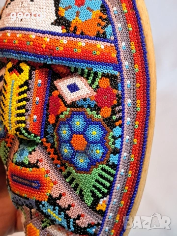 мексиканска маска уичоли 34/2, снимка 7 - Колекции - 53763243