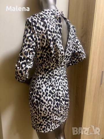 Дамска тигрова рокля на zara !, снимка 11 - Рокли - 42109581