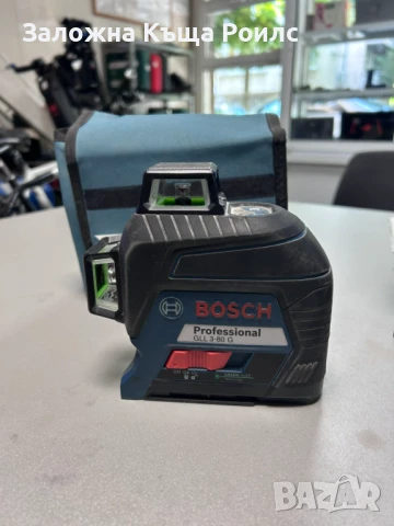 Лазерен Нивелир Bosch GLL 3-80G, снимка 5 - Измервателни инструменти - 50872894