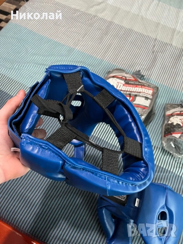 Боксови каски Dominator - L размер, снимка 5 - Спортна екипировка - 53571652