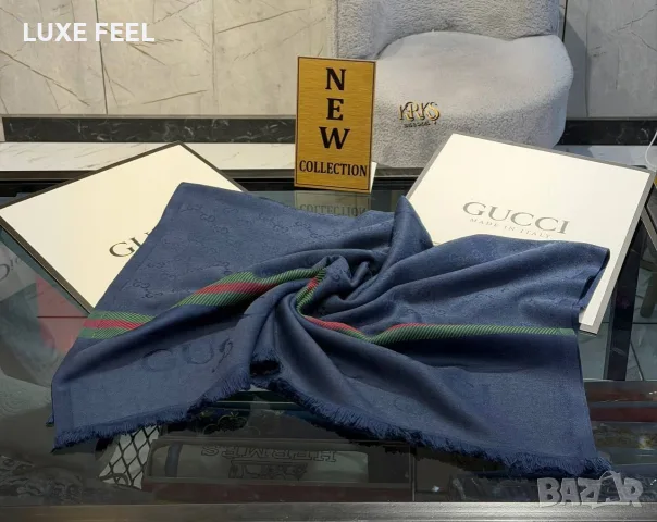 Gucci ✨ Дамски Шалове , снимка 3 - Шалове - 56328950