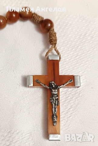 Малка молитвена броеница , снимка 4 - Антикварни и старинни предмети - 53729859