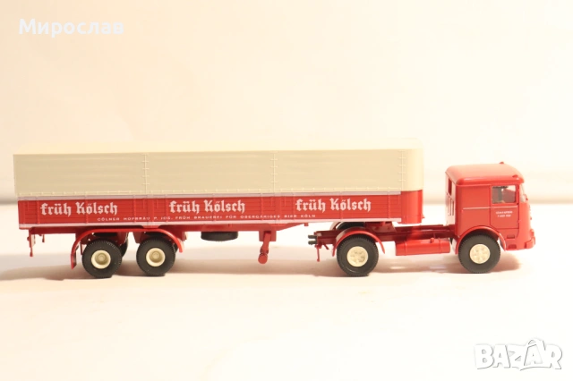 BREKINA H0 1/87 BUSSING KАМИОН РЕТРО МОДЕЛ TIR, снимка 5 - Колекции - 53732479