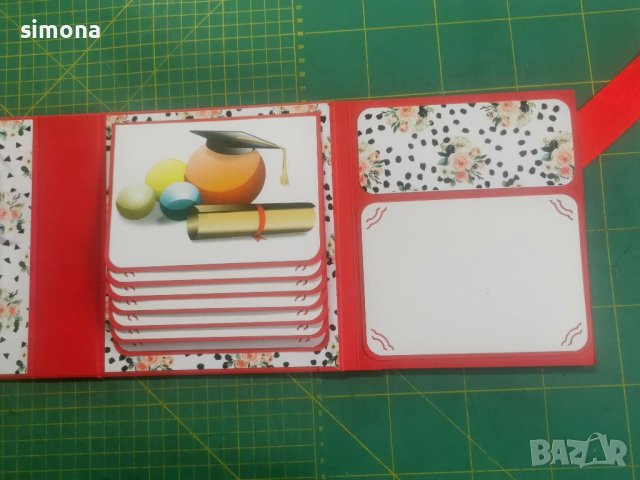 Скрапбук албум ръчна изработка, снимка 6 - Други - 40753453