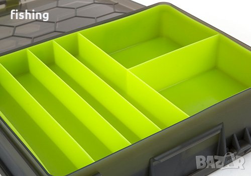 Кутия Matrix Double Sided Feeder & Tackle Box, снимка 5 - Екипировка - 35675711