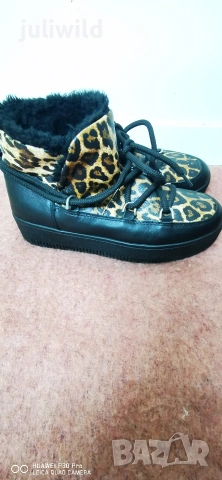 Апрески, боти, 38.5,естествена кожа, промо, снимка 6 - Дамски апрески - 48183160