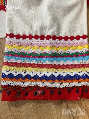 Два комплекта нагръдник с ръкави за родопски носии, снимка 3 - Антикварни и старинни предмети - 50275798