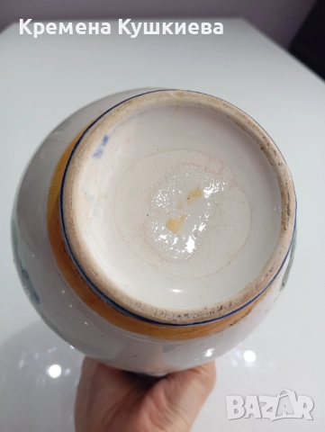 стара керамична кана, снимка 7 - Други - 52456355