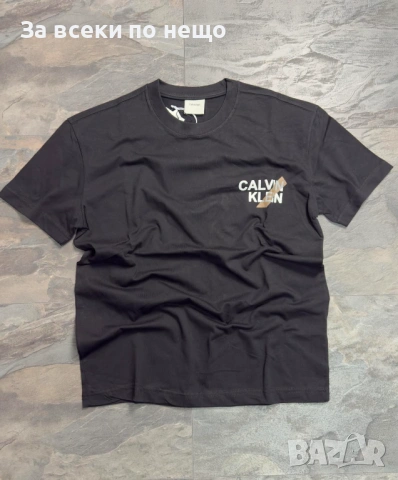 Calvin Klein Мъжка Тениска👕Мъжка Блуза С Къс Ръкав - Налични Различни Цветове Код NGHSP39, снимка 4 - Тениски - 53695193