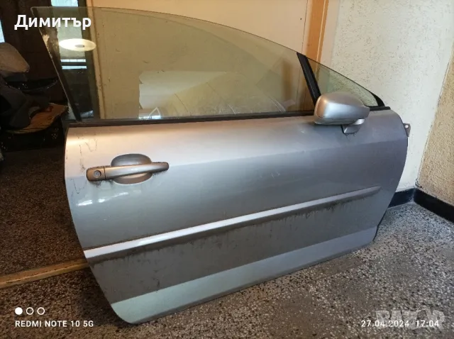 Peugeot 407 Coupe, задна броня, капаци, калници, врати, снимка 18 - Части - 41695631