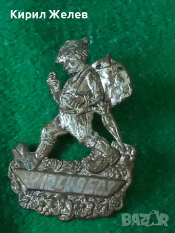 ПОСРЕБРЕНА АЛПИЙСКА ТУРИСТИЧЕКА АЛПИНИСТКА ЗНАЧКА ШВЕЙЦАРСКА РЯДКА 18382, снимка 15 - Колекции - 30967407