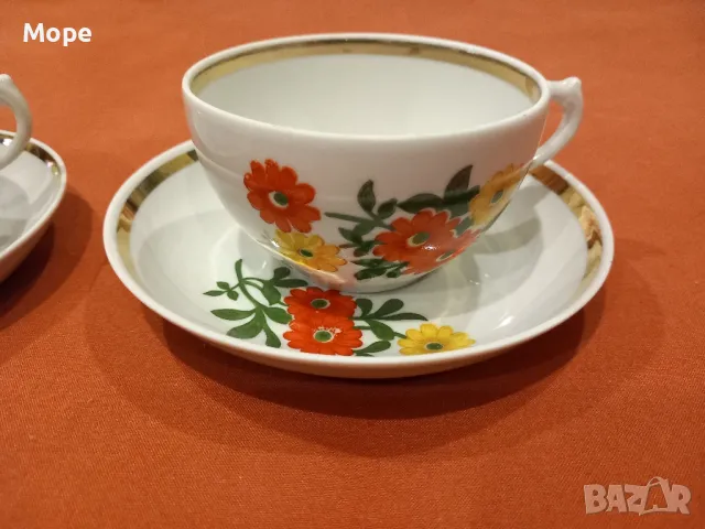 Руски порцеланови чаши , снимка 3 - Сервизи - 49549636
