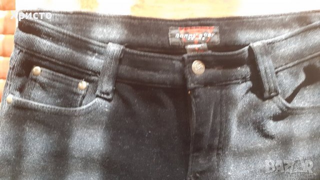 джинси термо черни дамски зимни чисто нови ватирани №30 с ликра и бродерии , снимка 4 - Панталони - 39733800