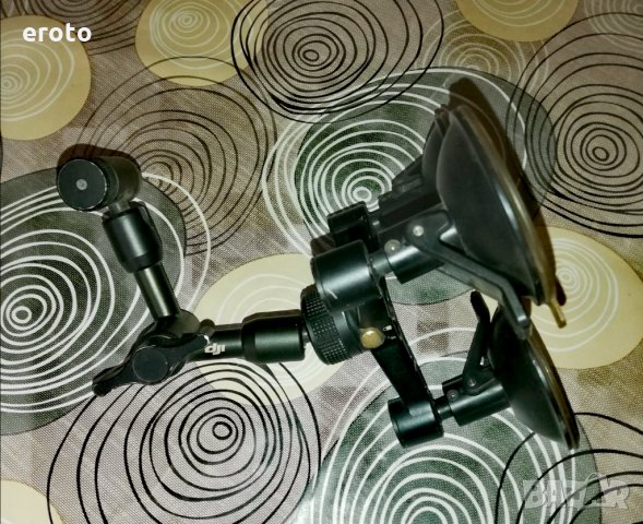 ВАКУУМ СТОЙКА ЗА МОНТАЖ С ТРИ РАМЕНА за екшън камера gopro, снимка 3 - Чанти, стативи, аксесоари - 35931040