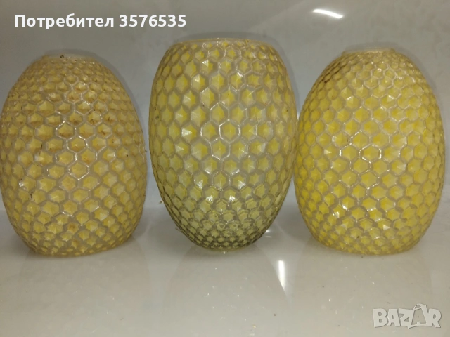 Продавам стъклени абажури за полилеи, снимка 5 - Други - 53308162