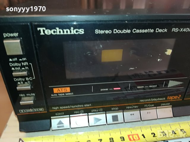 TECHNICS RS-X40W DECK-MADE IN JAPAN 2411221209, снимка 5 - Декове - 38781084