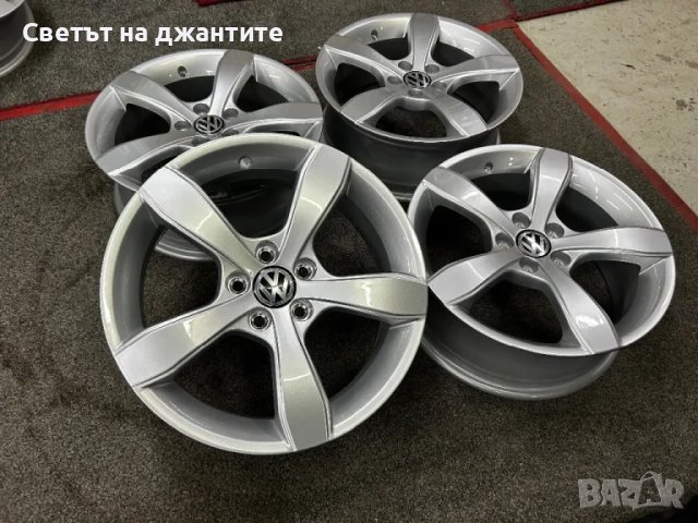 Джанти 15 Цола 5х100 VW Polo Golf 4 Skoda Fabia Rapid Roomster Audi A1 A3 Seat Ibiza Нови Оригинални, снимка 2 - Гуми и джанти - 48267238