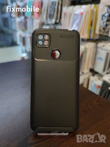 Xiaomi Redmi 9C Carbon Fiber силиконов Калъф / Кейс