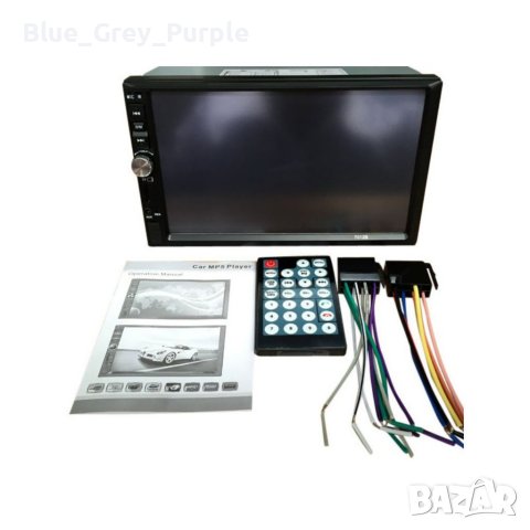 Мултимедия за кола AMIO 7012B Bluetooth, Handsfree , Радио, Аудио и видео, Черно, снимка 5 - Други - 40754564