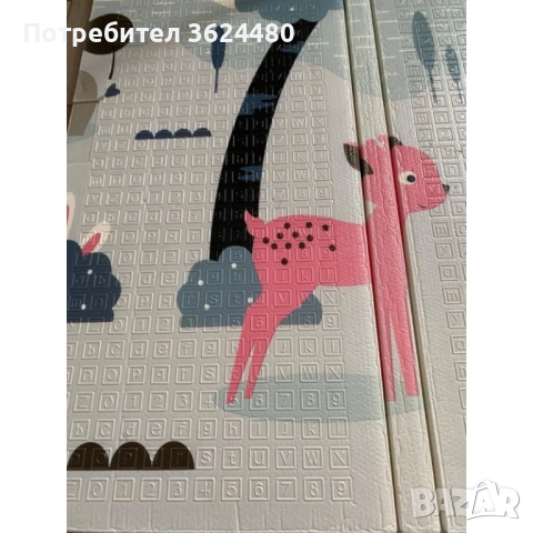 Водоустойчива подложка за игра - сгъваемо шарено килимче , снимка 7 - Други - 52773814