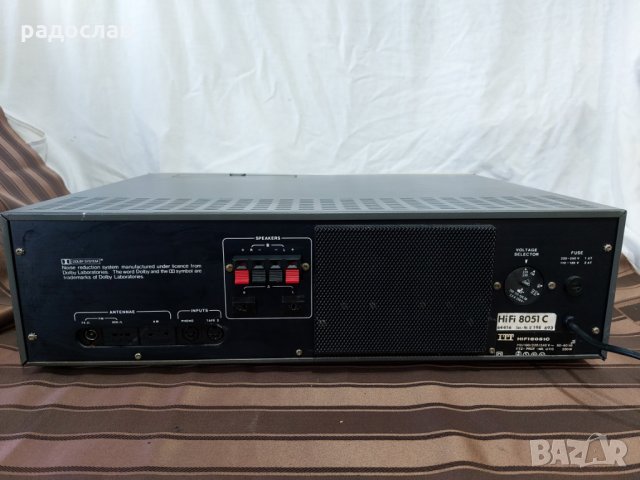 ITT HIFI 8051C, снимка 10 - Ресийвъри, усилватели, смесителни пултове - 35817414