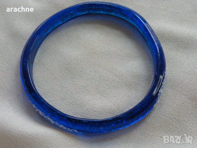 Рядка стъклена османска гривна, снимка 3 - Антикварни и старинни предмети - 34216261